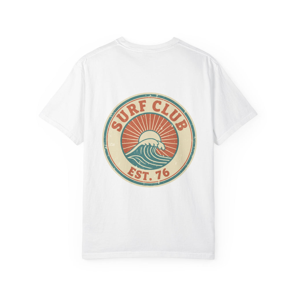 Surf Club Graphic T-Shirt — Vintage Wave Logo "Surf Club Est. '76"
