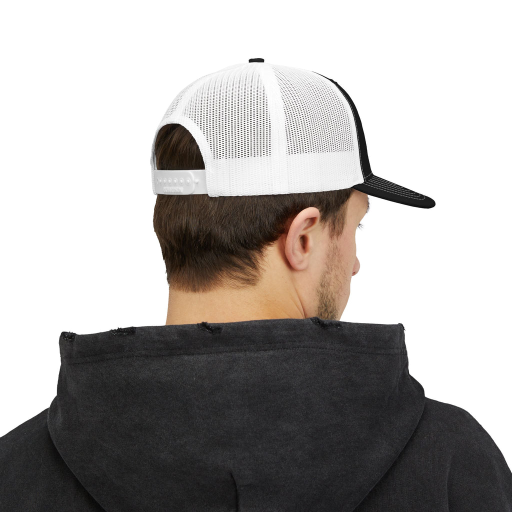 Love You Trucker Cap — Embroidered Script Snapback