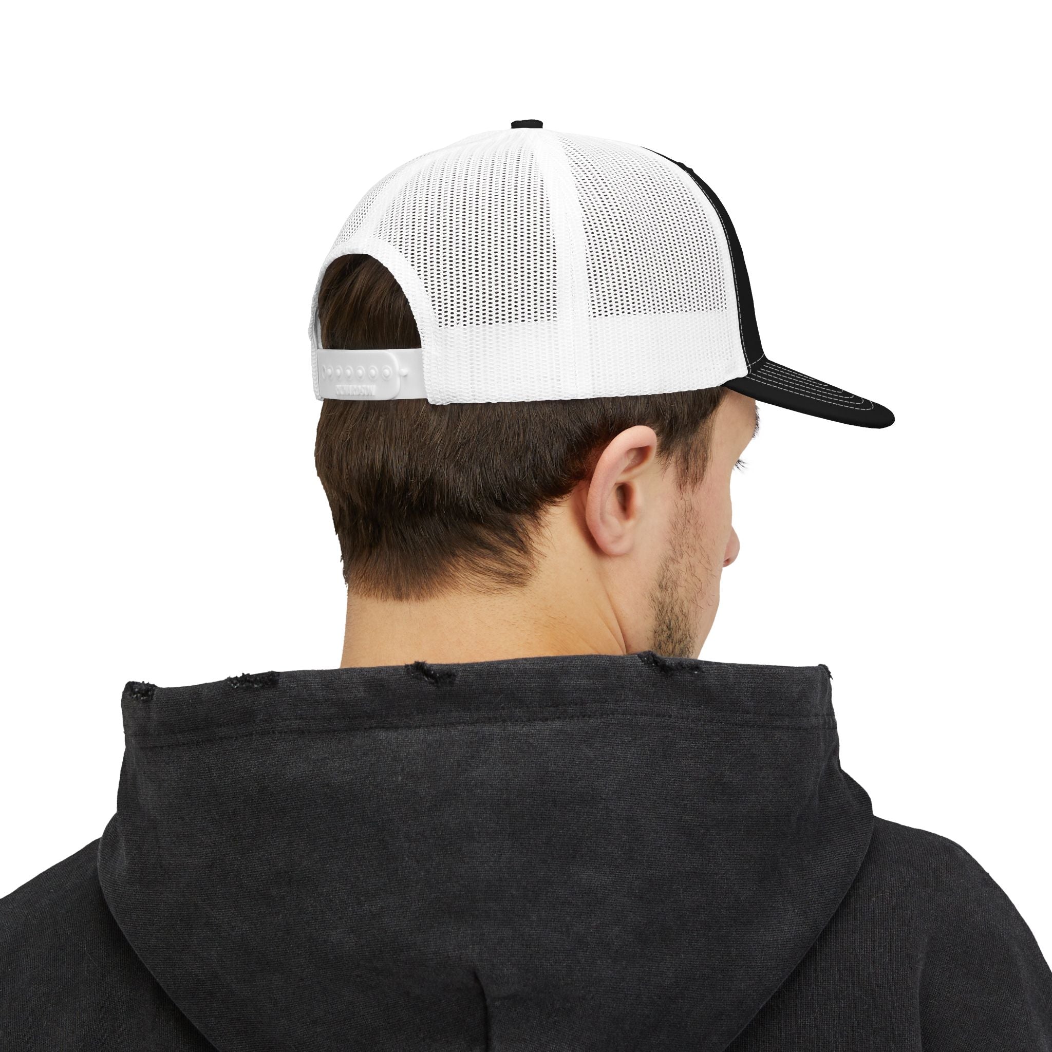 Love You Trucker Cap — Embroidered Script Snapback