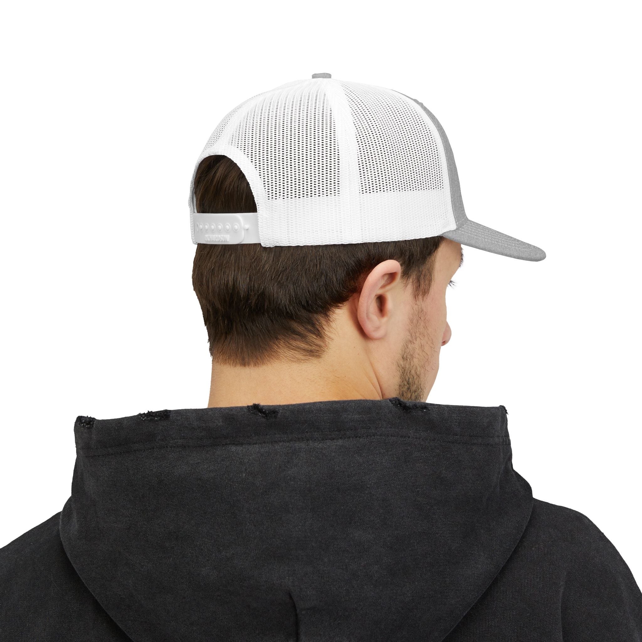 Love You Trucker Cap — Embroidered Script Snapback