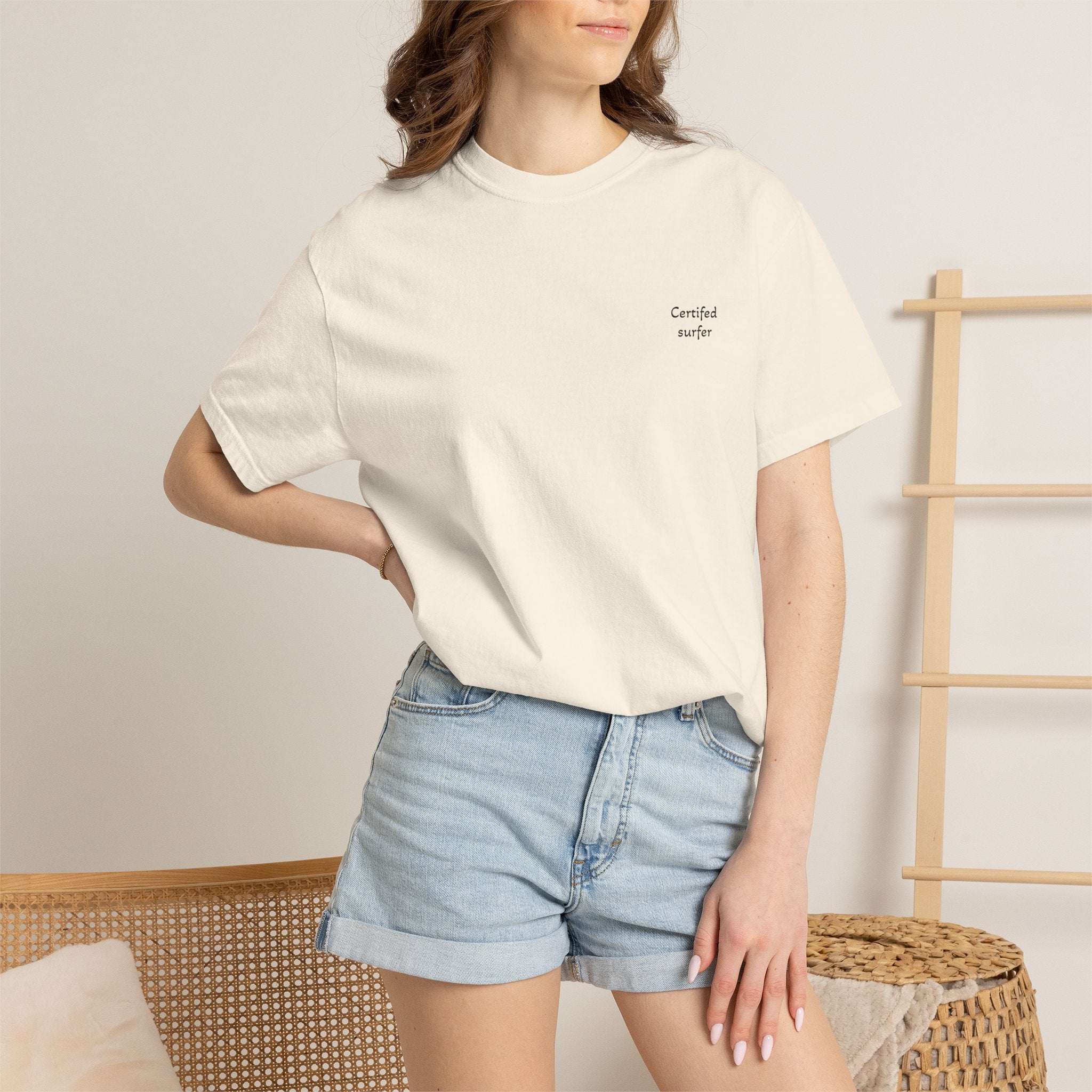 Surf Club Graphic T-Shirt — Vintage Wave Logo "Surf Club Est. '76"