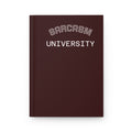 Sarcasm University Hardcover Journal — Funny College-Inspired Notebook