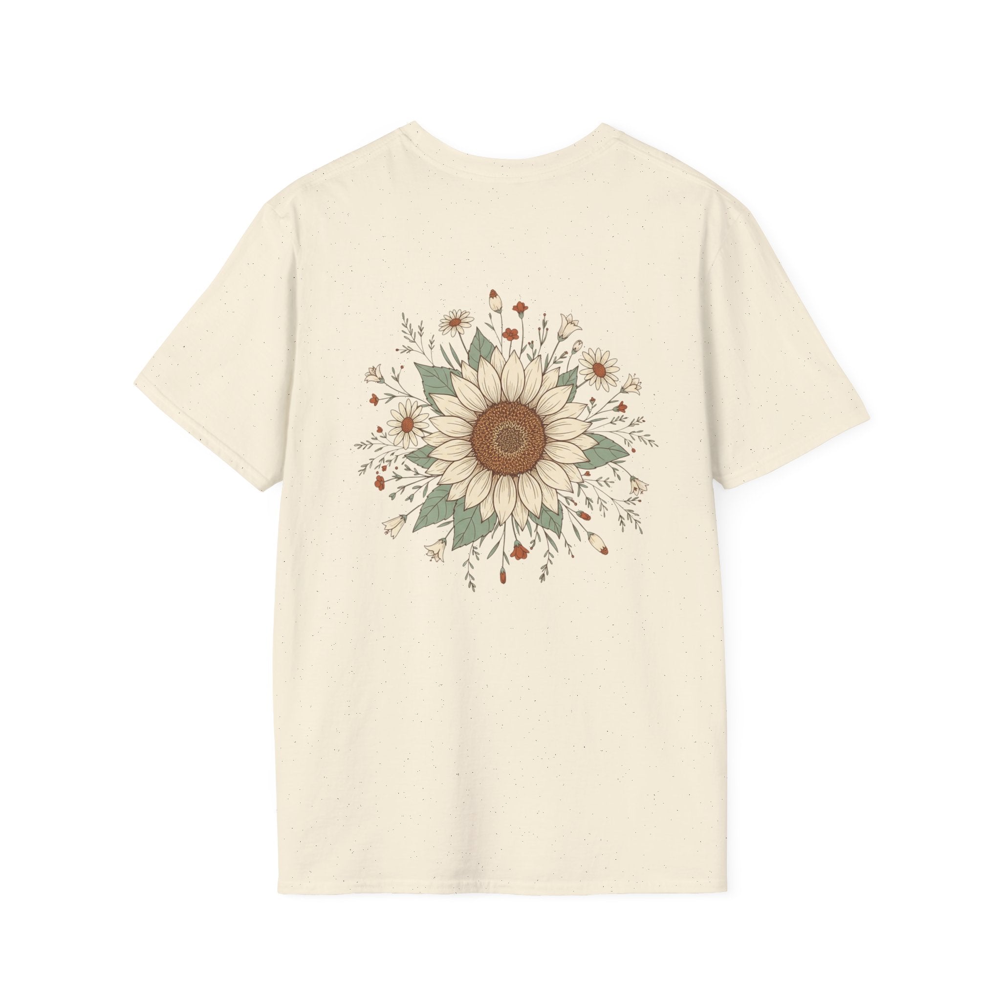Floral Daisy Garland T-Shirt — 'bloom where you are planted'