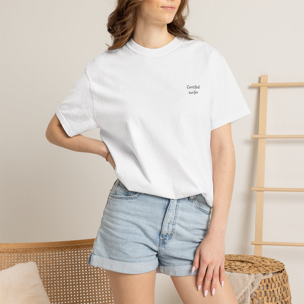 Surf Club Graphic T-Shirt — Vintage Wave Logo "Surf Club Est. '76"