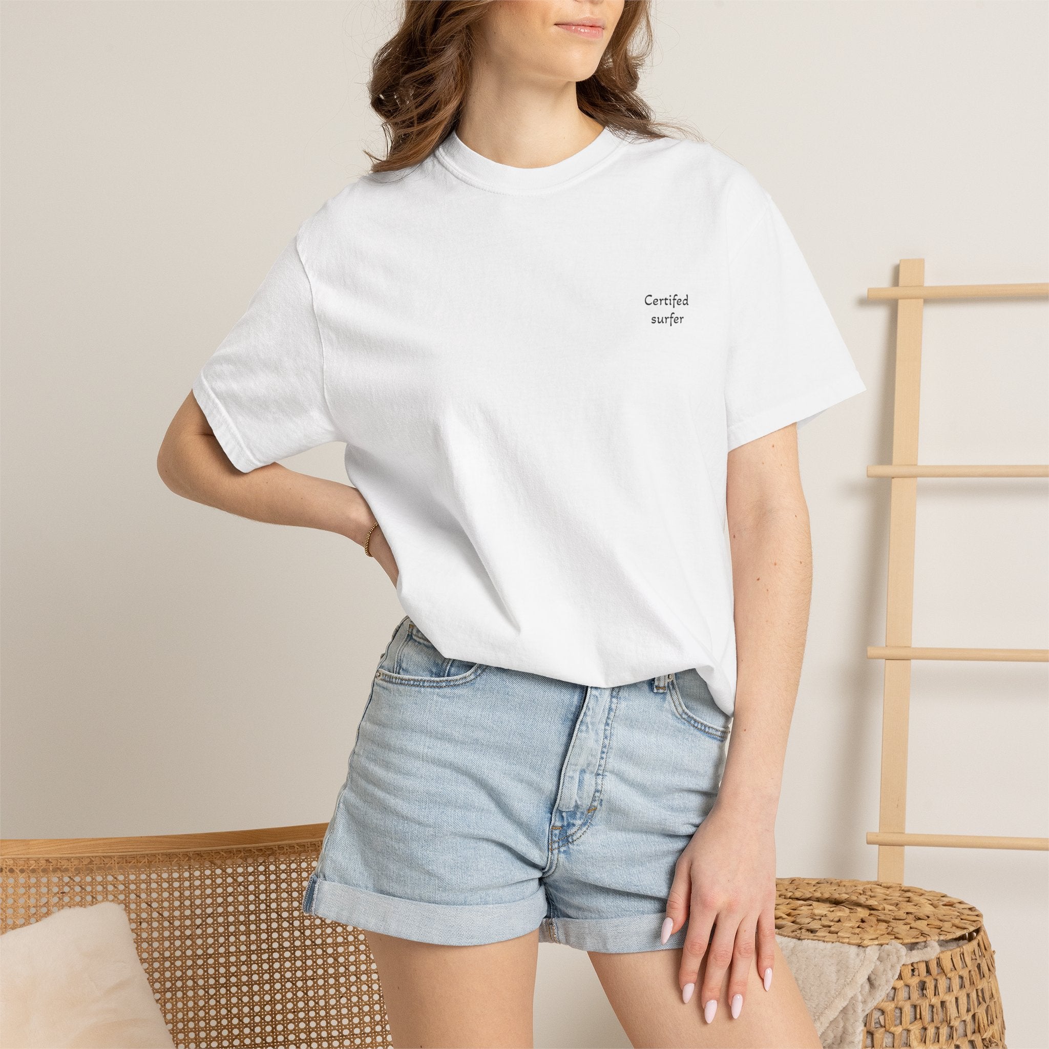 Surf Club Graphic T-Shirt — Vintage Wave Logo "Surf Club Est. '76"