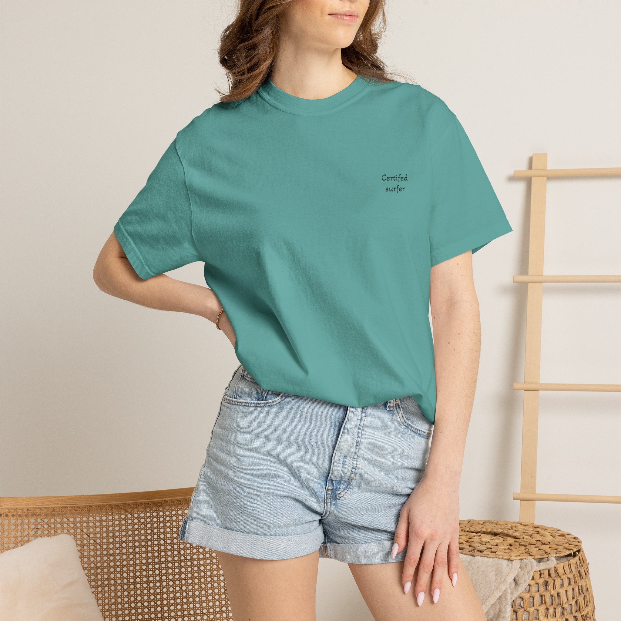 Surf Club Graphic T-Shirt — Vintage Wave Logo "Surf Club Est. '76"